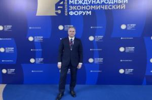 Председатель правления Кластер Креономика принял участие в Петербургском международном экономическом форуме 2022